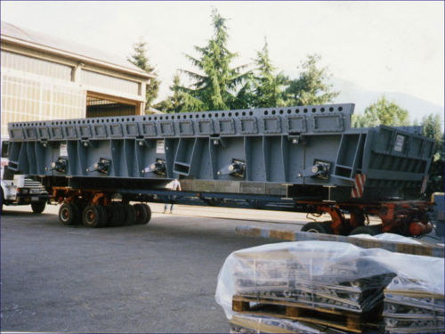 Rost der Verbrennungsanlage – Transport