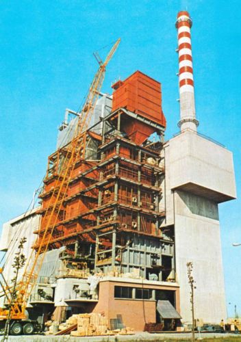 Solid Waste Incineration Plant in Bologna - Assembling