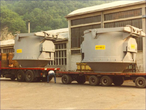 Valve Baskets for Scrap Loading - Transport